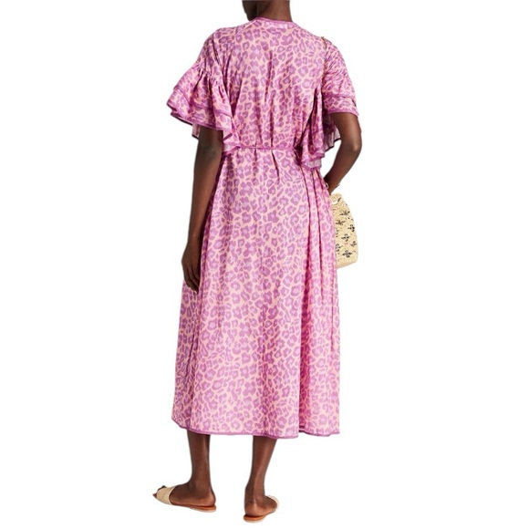 Zimmermann leopard print pink teddy dress - Picture 3 of 4